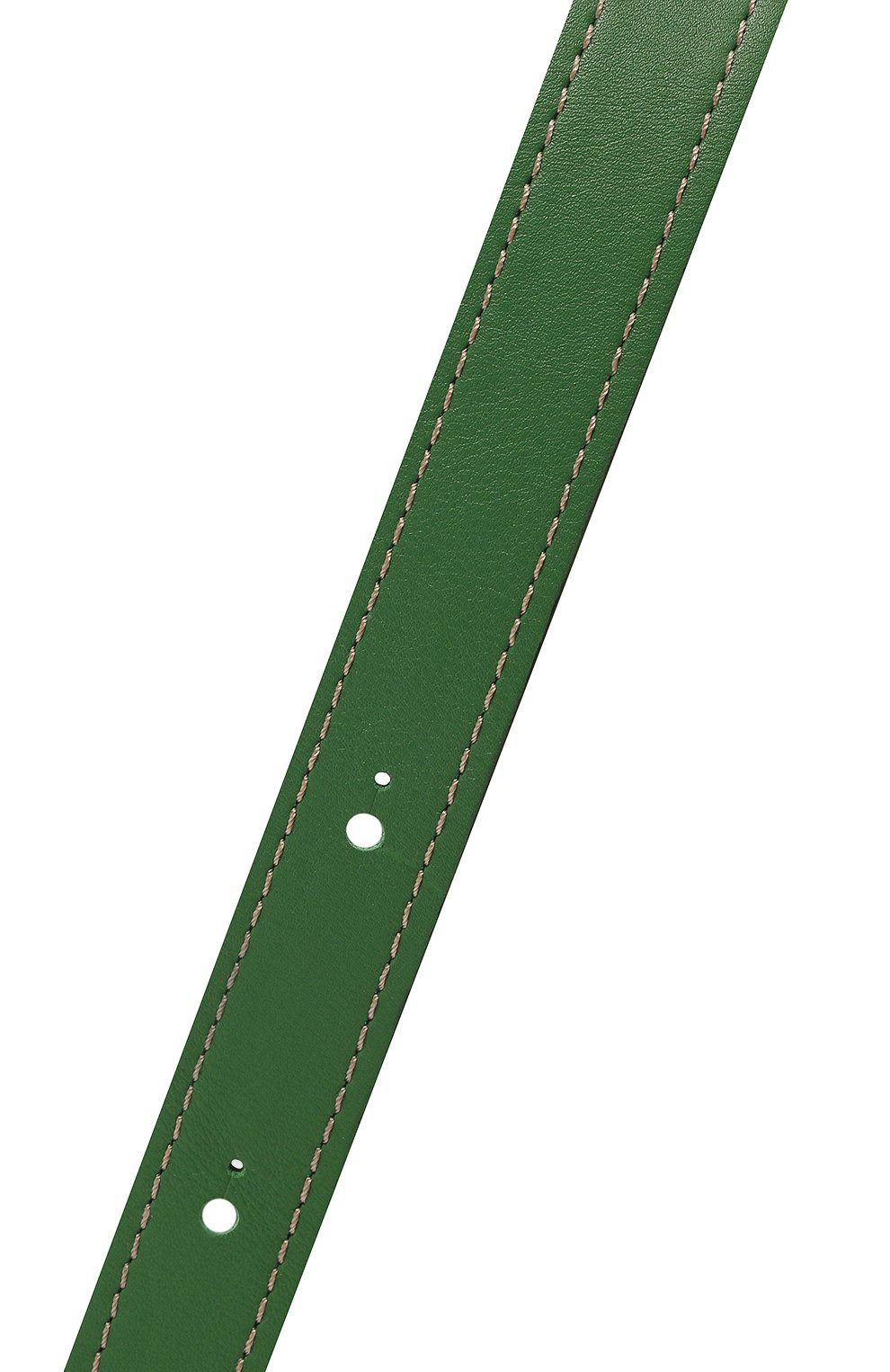 Женские ремень для сумки LÉAH зеленого цвета, арт. А022 | Фото 4 (Материал: Натуральная кожа; Кросс- КТ: ремень-сумка)