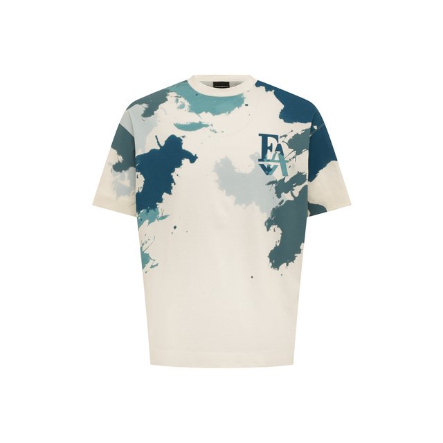 фото Хлопковая футболка emporio armani