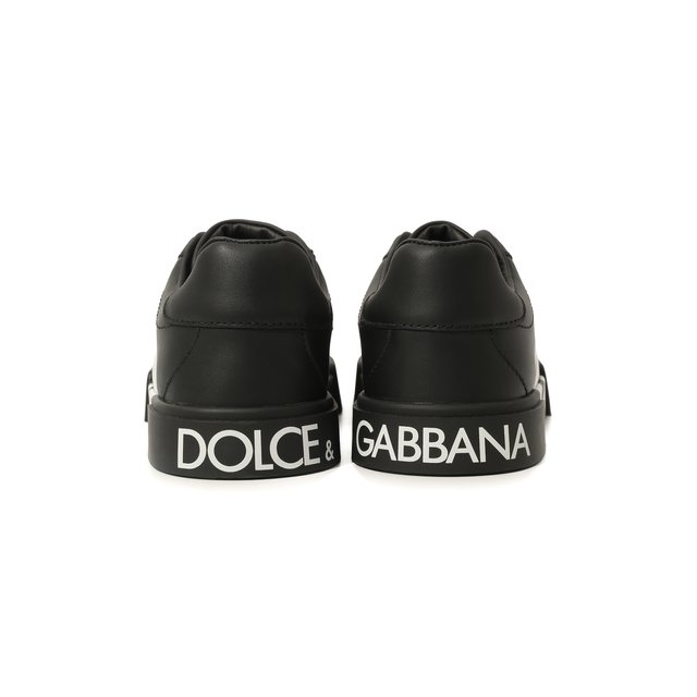 Кожаные кеды Dolce & Gabbana DA0702/AC330/29-36 Фото 5
