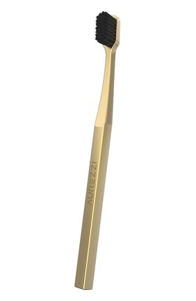 Зубная щетка для взрослых с щетиной средней жесткости 24K Gold Black | Фото №1