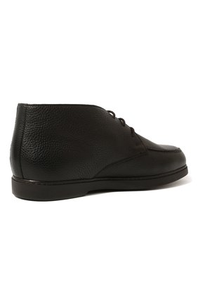 Мужские кожаные ботинки DOUCAL'S темно-коричневого цвета, арт. DU2713ED0-UM019TM00 | Фото 5 (Материал внешний: Кожа; Материал утеплителя: Натуральный мех; Мужское Кросс-КТ: Ботинки-обувь; Стили: Кэжуэл)
