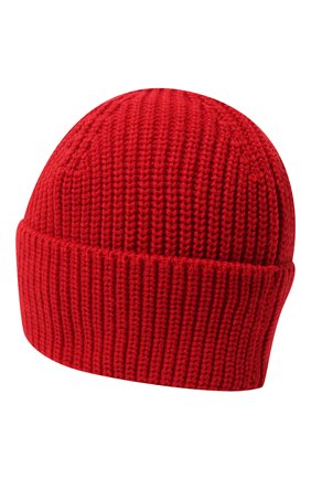 Детского шапка MSGM KIDS красного цвета, арт. MS029207 | Фото 2 (Материал: Шерсть, Синтетический материал, Текстиль)