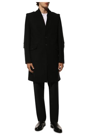 Мужские кожаные сапоги PANTANETTI черного цвета, арт. 15880EM/SHIVER | Фото 2 (Материал внешний: Кожа; Материал утеплителя: Натуральный мех; Мужское Кросс-КТ: Сапоги-обувь)