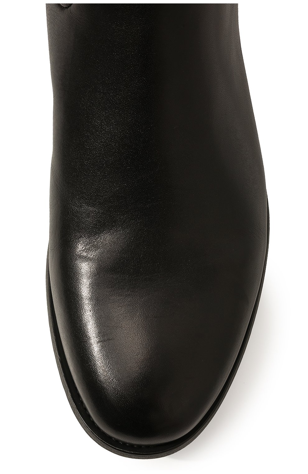 Мужские кожаные сапоги PANTANETTI черного цвета, арт. 15880EM/SHIVER | Фото 6 (Материал внешний: Кожа; Материал утеплителя: Натуральный мех; Мужское Кросс-КТ: Сапоги-обувь)