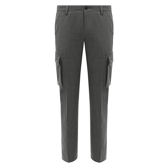 фото Шерстяные брюки-карго corneliani