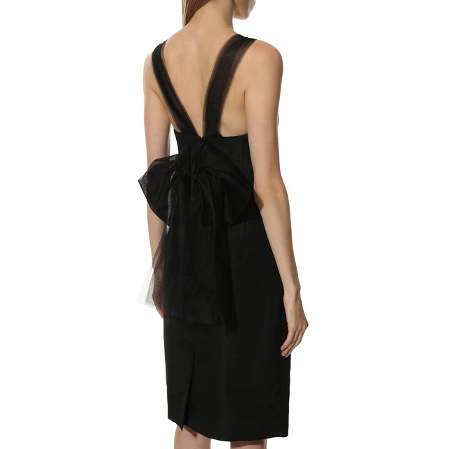 фото Шелковое платье oscar de la renta