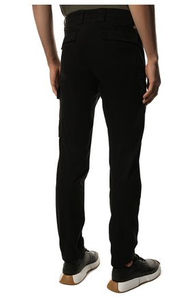 Мужские хлопковые брюки-карго C.P. COMPANY черного цвета, арт. 13CMPA128A-005529G | Фото 4 (Силуэт М (брюки): Карго; Длина (брюки, джинсы): Стандартные; Случай: Повседневный; Материал внешний: Хлопок; Стили: Кэжуэл)
