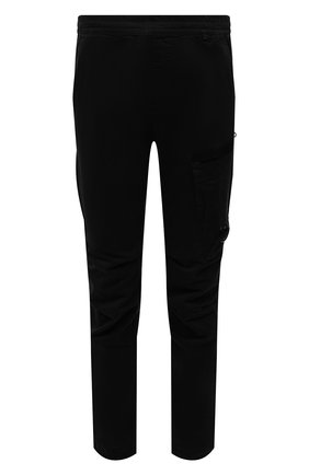 Мужские хлопковые брюки-карго C.P. COMPANY черного цвета, арт. 13CMPA139A-005529G | Фото 1 (Силуэт М (брюки): Карго; Длина (брюки, джинсы): Стандартные; Случай: Повседневный; Материал внешний: Хлопок; Стили: Кэжуэл)