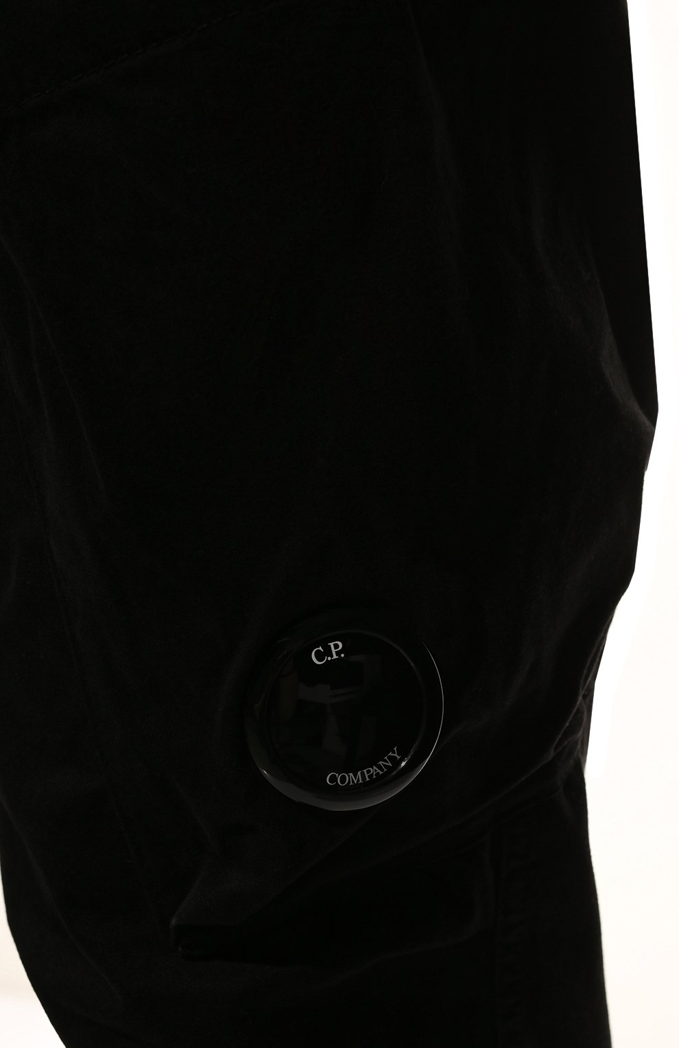 Мужские хлопковые брюки-карго C.P. COMPANY черного цвета, арт. 13CMPA139A-005529G | Фото 5 (Силуэт М (брюки): Карго; Длина (брюки, джинсы): Стандартные; Случай: Повседневный; Материал внешний: Хлопок; Стили: Кэжуэл)