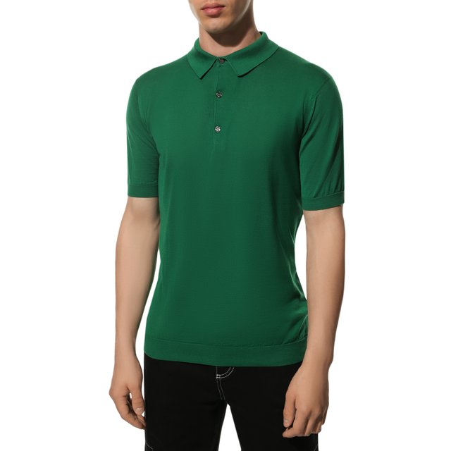 фото Хлопковое поло john smedley