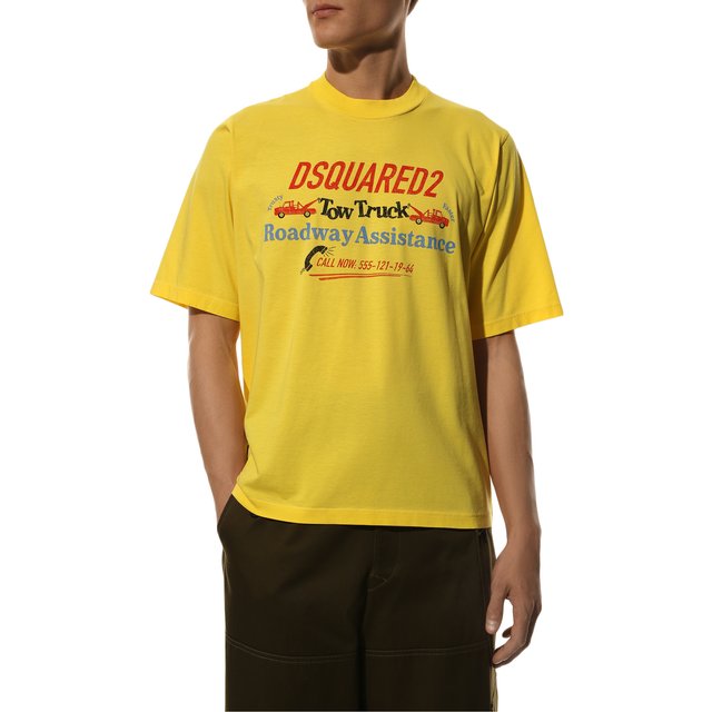 фото Хлопковая футболка dsquared2