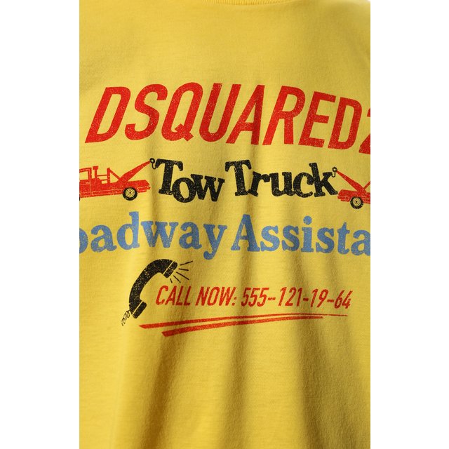 фото Хлопковая футболка dsquared2