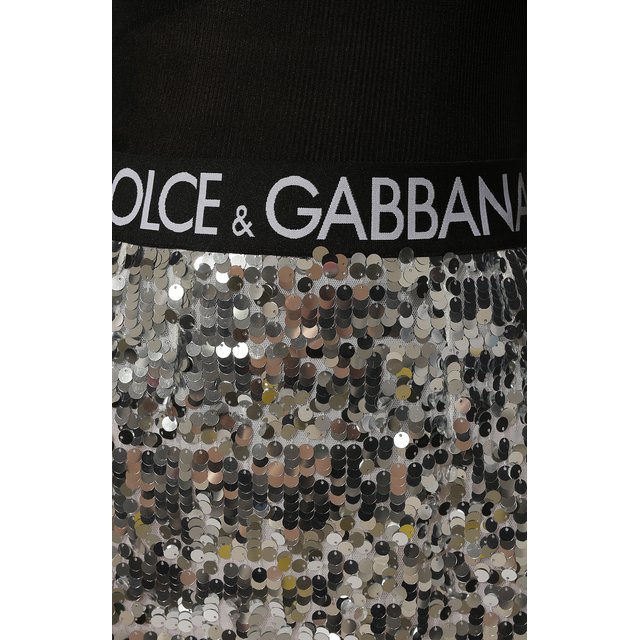 Юбка с пайетками Dolce & Gabbana F4CE3T/FLSA8 Фото 5