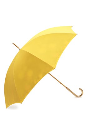 Женский зонт-трость PASOTTI OMBRELLI желтого цвета, арт. 189/RAS0 5L011/1/G2 | Фото 2 (Материал: Текстиль, Синтетический материал, Металл)