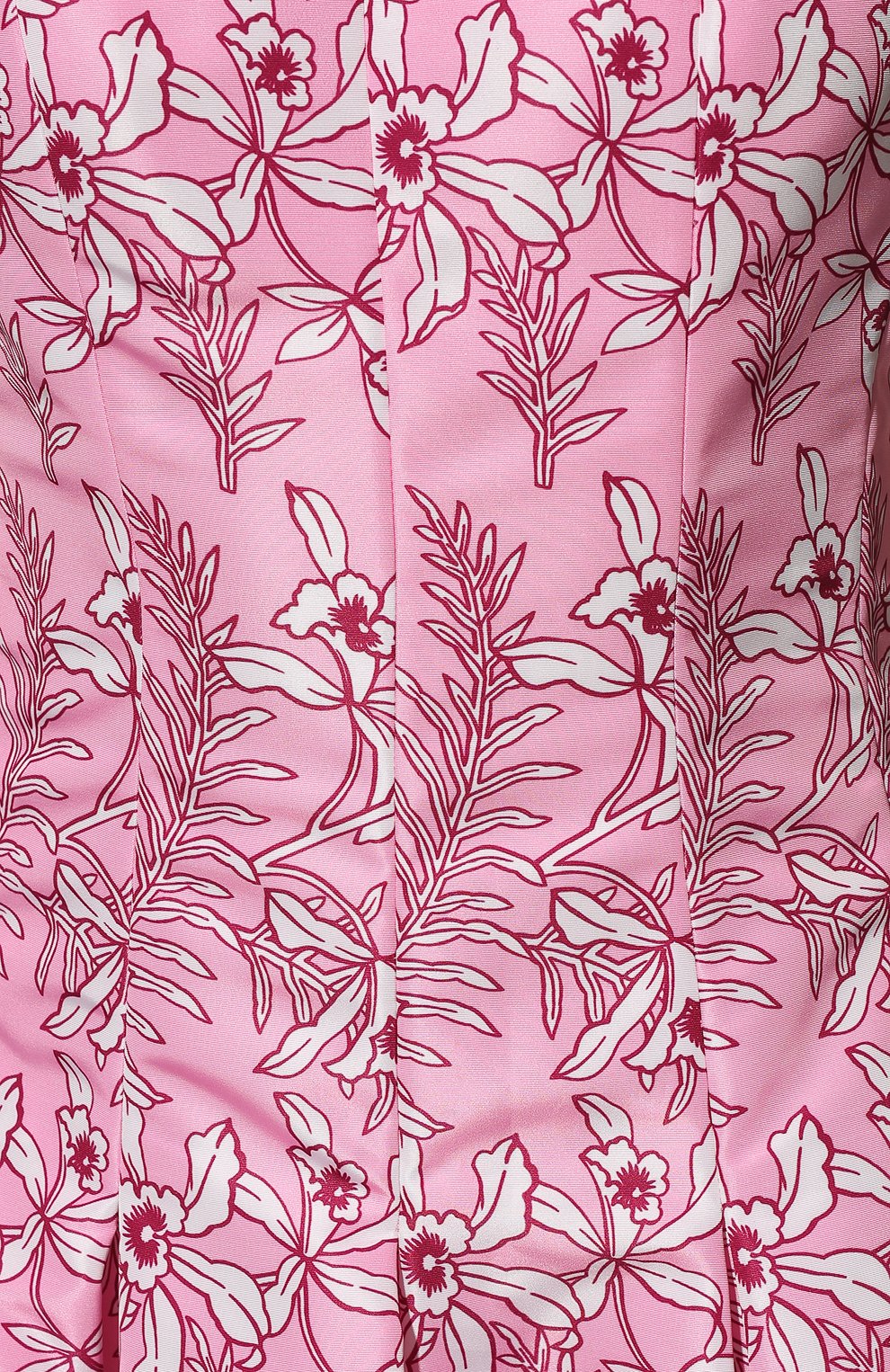 Женское платье OSCAR DE LA RENTA светло-розового цвета, арт. R16N6019CAR | Фото 5 (Случай: Вечерний; Материал внешний: Синтетический материал; Длина Ж (юбки, платья, шорты): До колена; Стили: Романтичный; Материал подклада: Шелк; Женское Кросс-КТ: Платье-одежда)