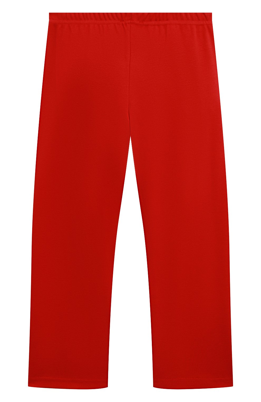 Детская хлопковая пижама LA PERLA красного цвета, арт. 54951/2A-6A | Фото 5 (Рукава: Длинные; Материал внешний: Хлопок)