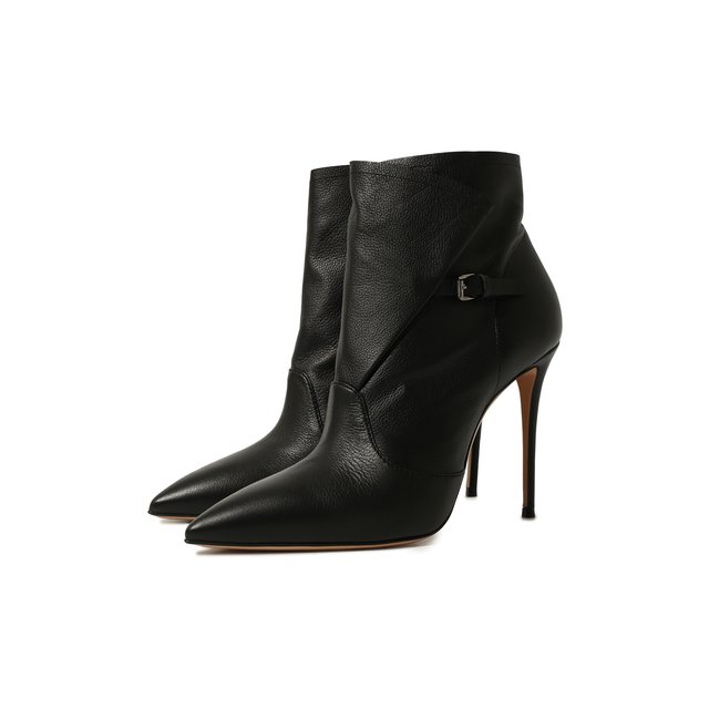 фото Кожаные ботильоны casadei