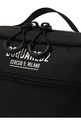 Мужская текстильная борсетка ceresio 9 DSQUARED2 черного цвета, арт. BFM0008 16805374 | Фото 3 (Материал: Текстиль; Размер: small)