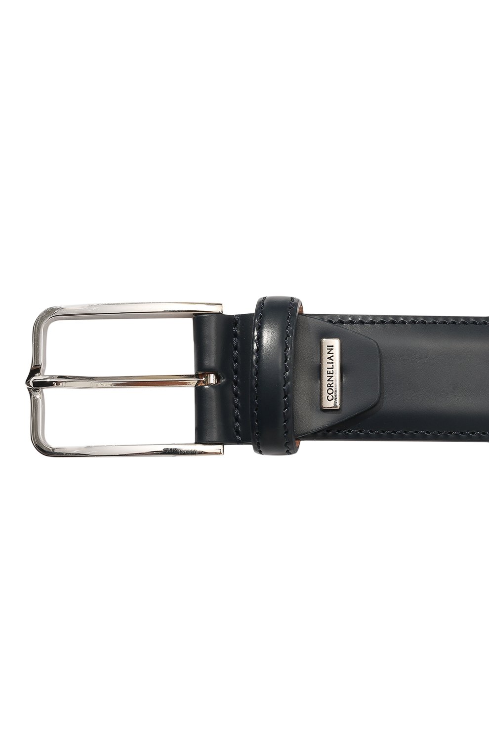 Мужской кожаный ремень CORNELIANI темно-синего цвета по цене 21050 руб., арт. 90V301-2820830/00 | Фото 4 Мужской кожаный ремень CORNELIANI темно-синего цвета, арт. 90V301-2820830/00 | Фото 4 (Материал: Натуральная кожа; Случай: Формальный)