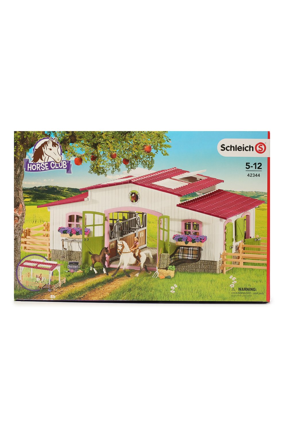 Игра Конюшня с лошадьми SCHLEICH детского разноцветного цвета — купить ...