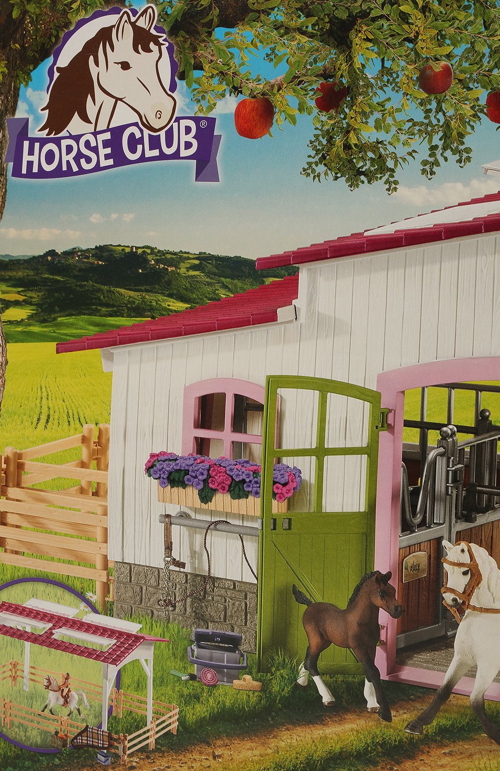 Игра Конюшня с лошадьми SCHLEICH детского разноцветного цвета — купить ...