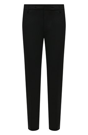 Мужские брюки BOGNER черного цвета, арт. 18406508 | Фото 1 (Материал внешний: Синтетический материал, Шерсть; Длина (брюки, джинсы): Стандартные)