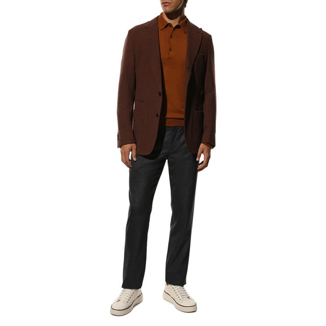 фото Хлопковое поло john smedley