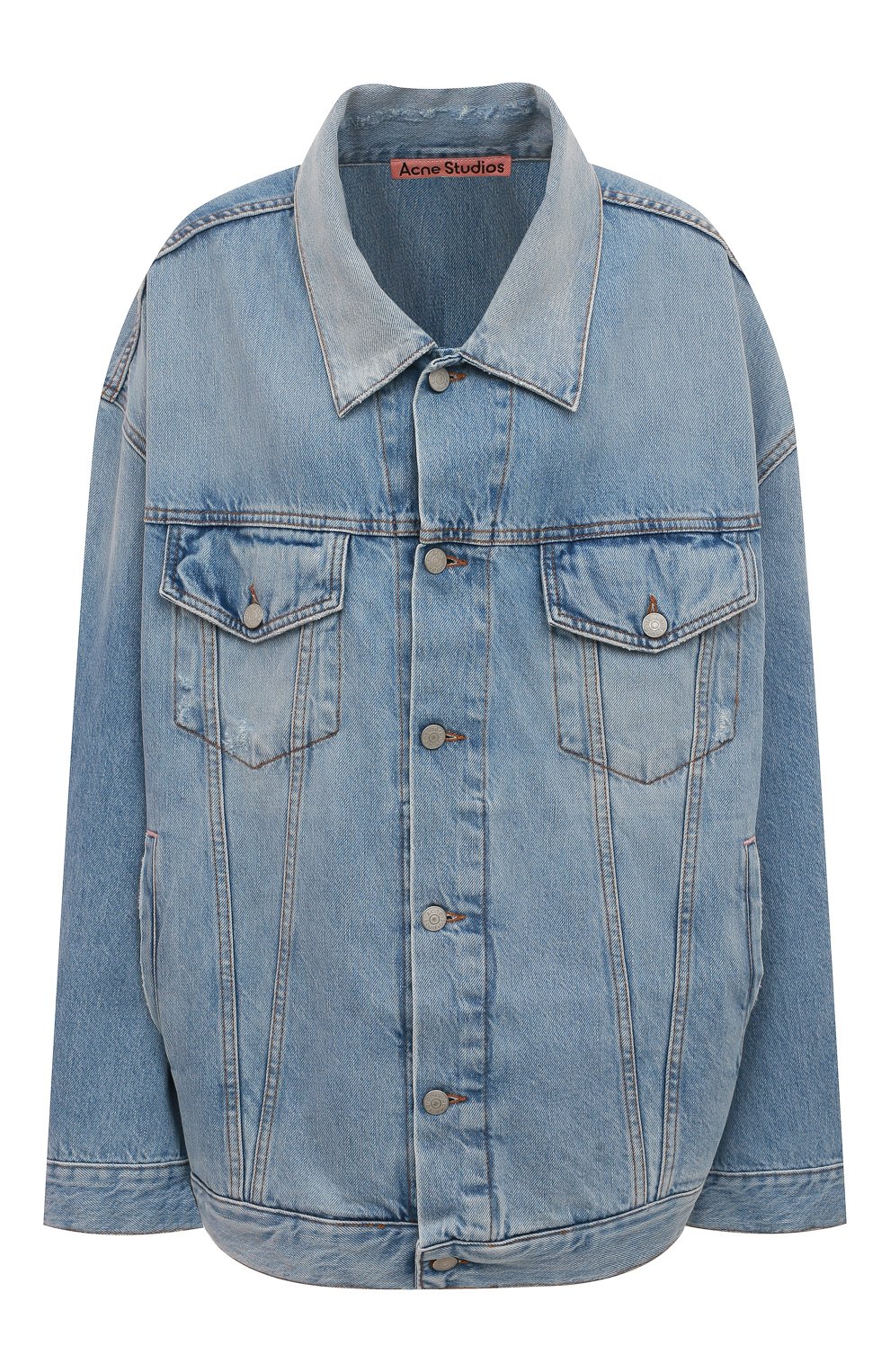 Женская голубая джинсовая куртка ACNE STUDIOS купить в интернет ...