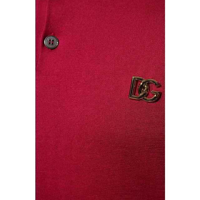 фото Шелковое поло dolce & gabbana