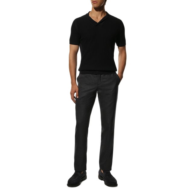 фото Хлопковое поло john smedley