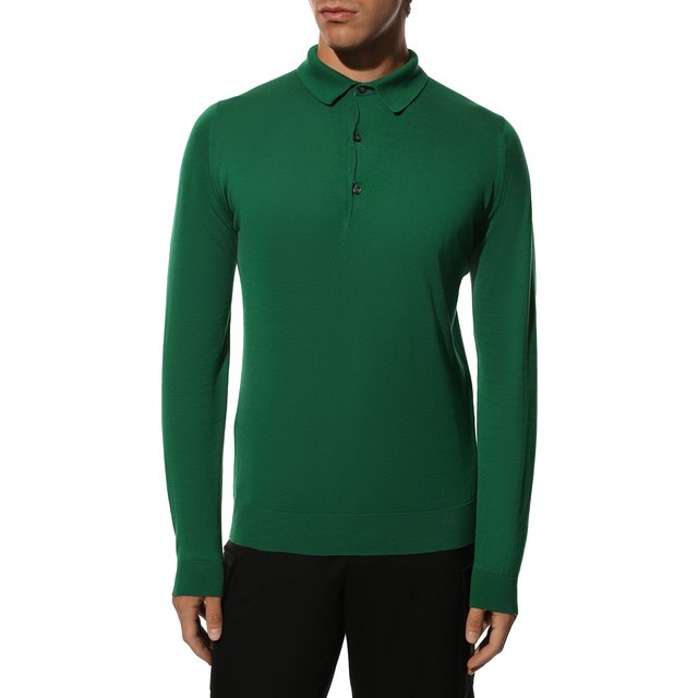 фото Хлопковое поло john smedley