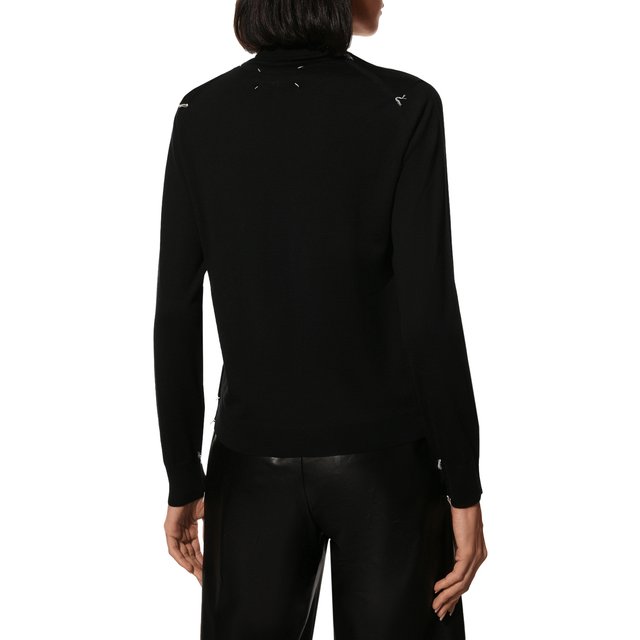 фото Шерстяная водолазка maison margiela