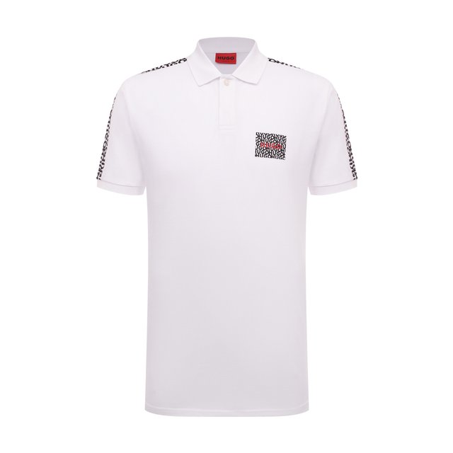 фото Хлопковое поло hugo
