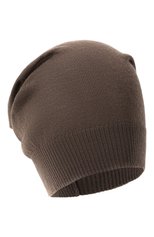 Мужская кашемировая шапка RICK OWENS коричневого цвета, арт. RU02B2493/WS | Фото 1 (Материал: Текстиль, Кашемир, Шерсть; Кросс-КТ: Трикотаж)