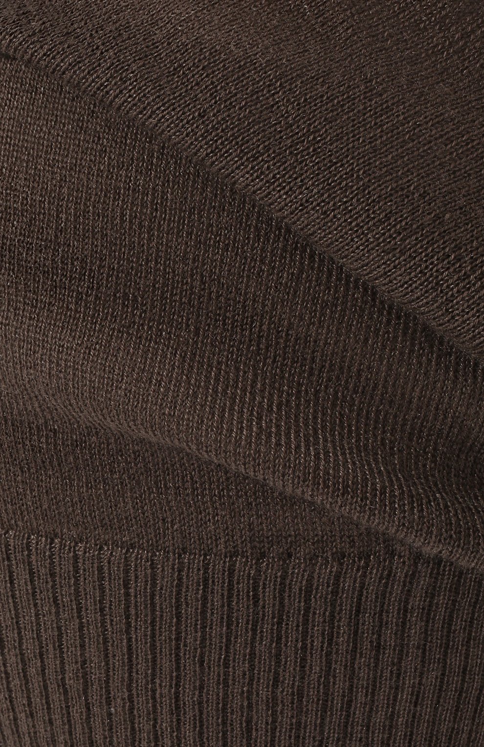 Мужская кашемировая шапка RICK OWENS коричневого цвета, арт. RU02B2493/WS | Фото 3 (Материал: Текстиль, Кашемир, Шерсть; Кросс-КТ: Трикотаж)
