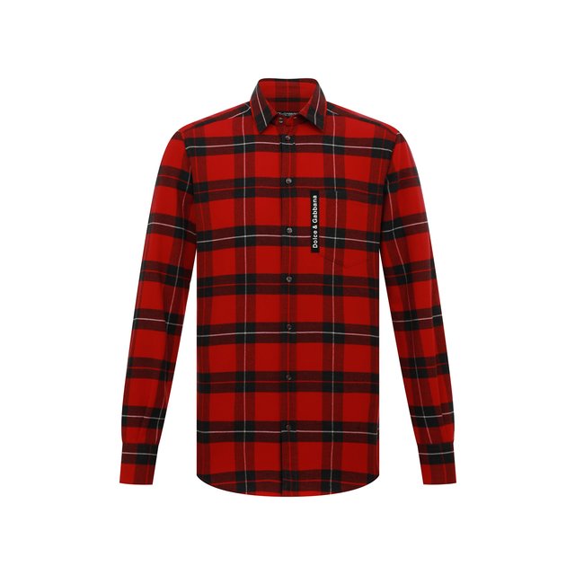 фото Хлопковая рубашка dolce & gabbana