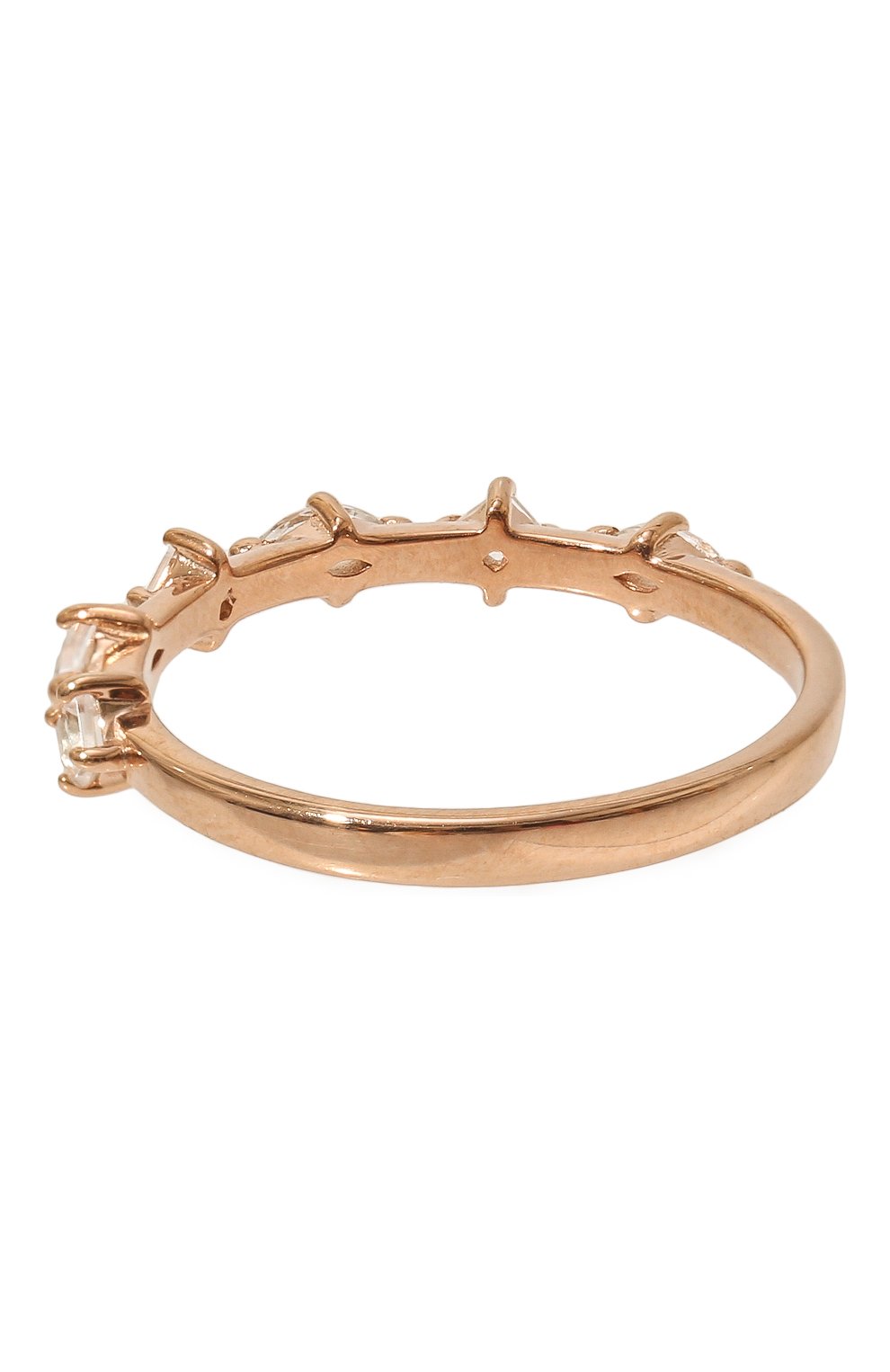 Женское кольцо с хрусталем SECRETS JEWELRY золотого цвета, арт. ККХП00016 | Фото 3 (Материал: Серебро)