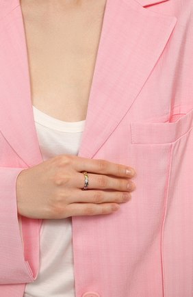 Женское кольцо-радуга из камней SECRETS JEWELRY разноцветного цвета, арт. КРКРП00625 | Фото 2 (Материал: Серебро)