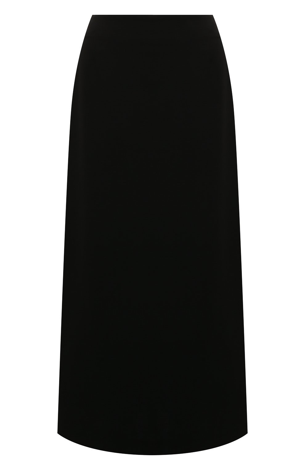Женская юбка из шелка и шерсти AGREEG черного цвета, арт. 08150478 | Фото 1 (Материал внешний: Шелк; Женское Кросс-КТ: Юбка-одежда; Стили: Классический; Длина Ж (юбки, платья, шорты): Миди)