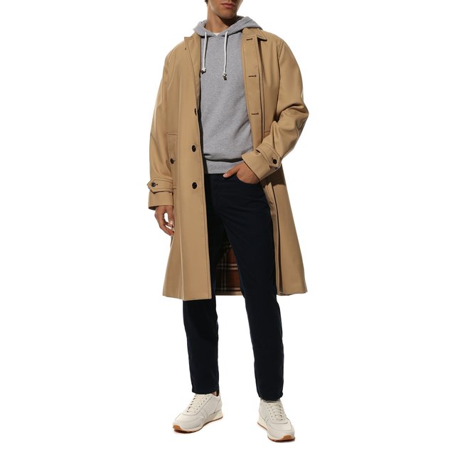 фото Хлопковые брюки brunello cucinelli