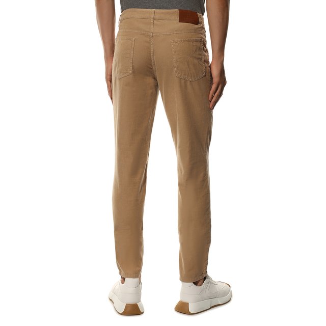 фото Хлопковые брюки brunello cucinelli