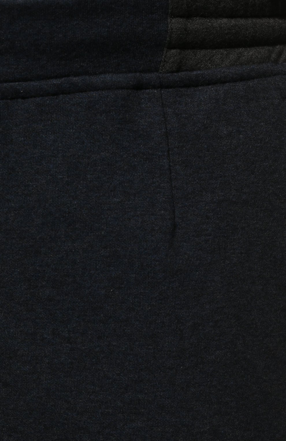 Мужские брюки из хлопка и кашемира CAPOBIANCO темно-синего цвета, арт. 13M735.LB00./58-60 | Фото 5 (Big sizes: Big Sizes; Длина (брюки, джинсы): Стандартные; Случай: Повседневный; Материал внешний: Хлопок; Стили: Кэжуэл)