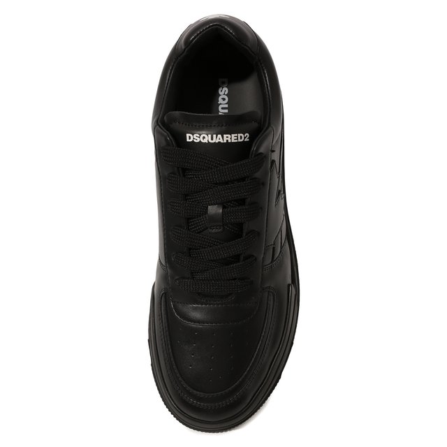 фото Кожаные кеды canadian dsquared2