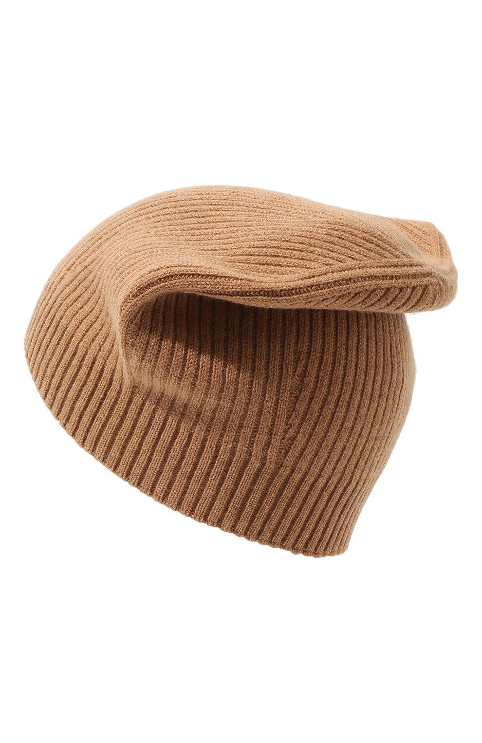 Женская шапка из шерсти и шелка ANTONELLI FIRENZE коричневого цвета, арт. VERMEER/40689A-01934 | Фото 3 (Материал: Текстиль, Шерсть)