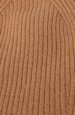 Женская шапка из шерсти и шелка ANTONELLI FIRENZE коричневого цвета, арт. VERMEER/40689A-01934 | Фото 4 (Материал: Текстиль, Шерсть)