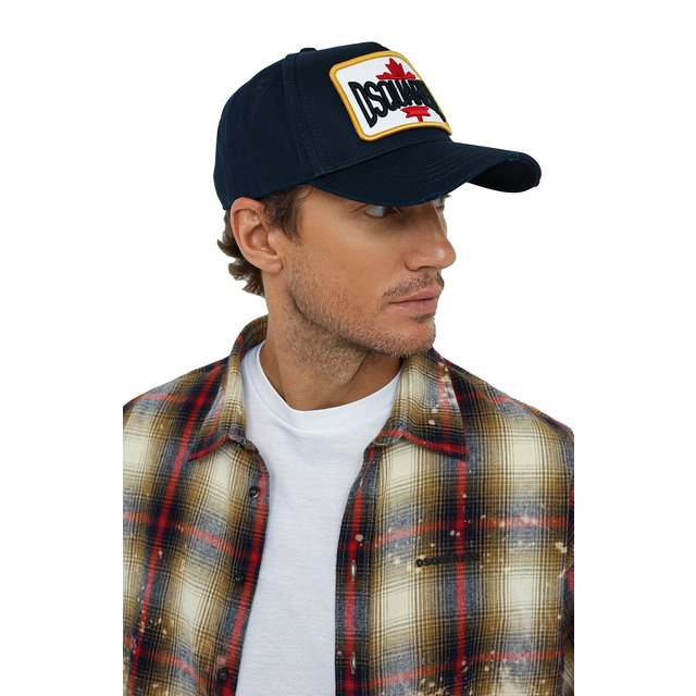 фото Хлопковая бейсболка dsquared2