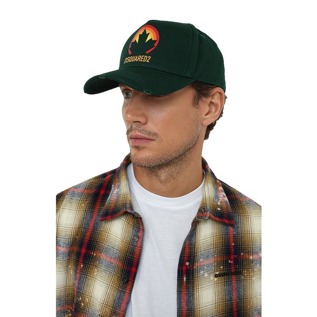 фото Хлопковая бейсболка dsquared2