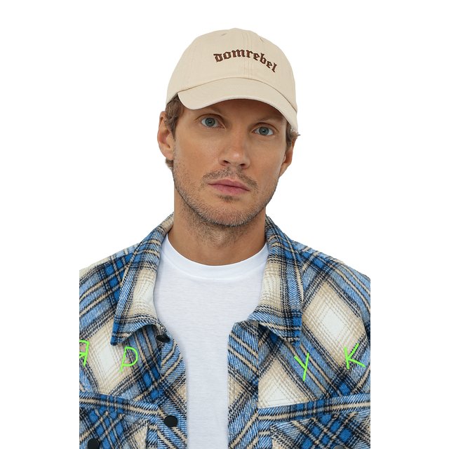 фото Хлопковая бейсболка domrebel