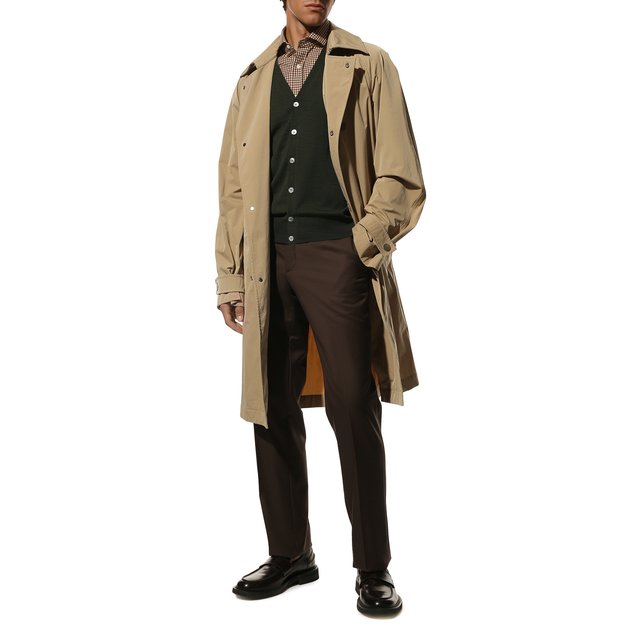 фото Хлопковая рубашка brunello cucinelli