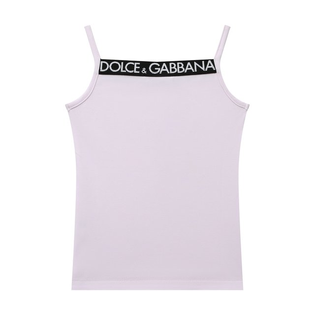Хлопковая майка Dolce & Gabbana L5J714/FUGNE Фото 2